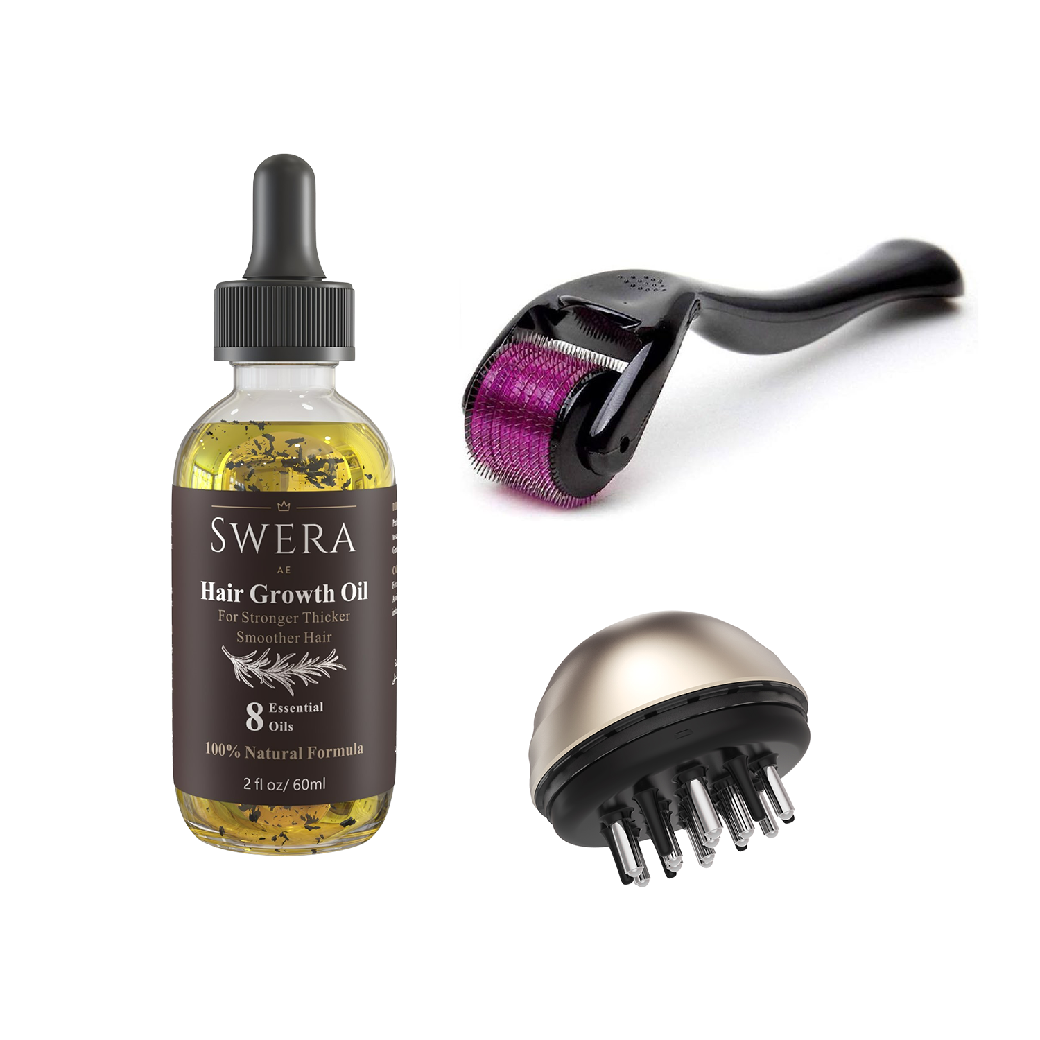 روتيـن مُبتكر للعناية ببصيلات الشعر لــتــكـثيف الشــعر وعـــلاج التســاقط وترطيب الشعر الجاف وعلاج القشرة - مناسبة لجميع أنواع الشعر